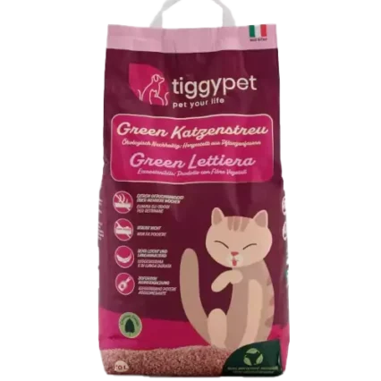 Lettiera biodegradabile per gatti 10 litri-Tiggypet