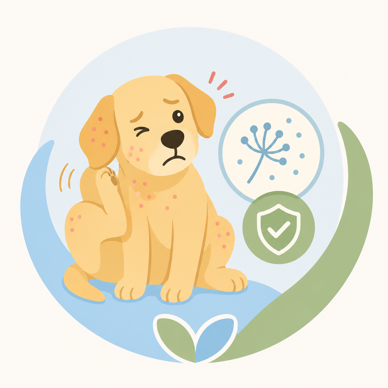 Percorso "Prurito e allergia nel cane"