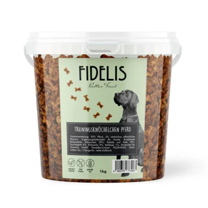 Snack da addestramento Cavallo 1 kg secchiello