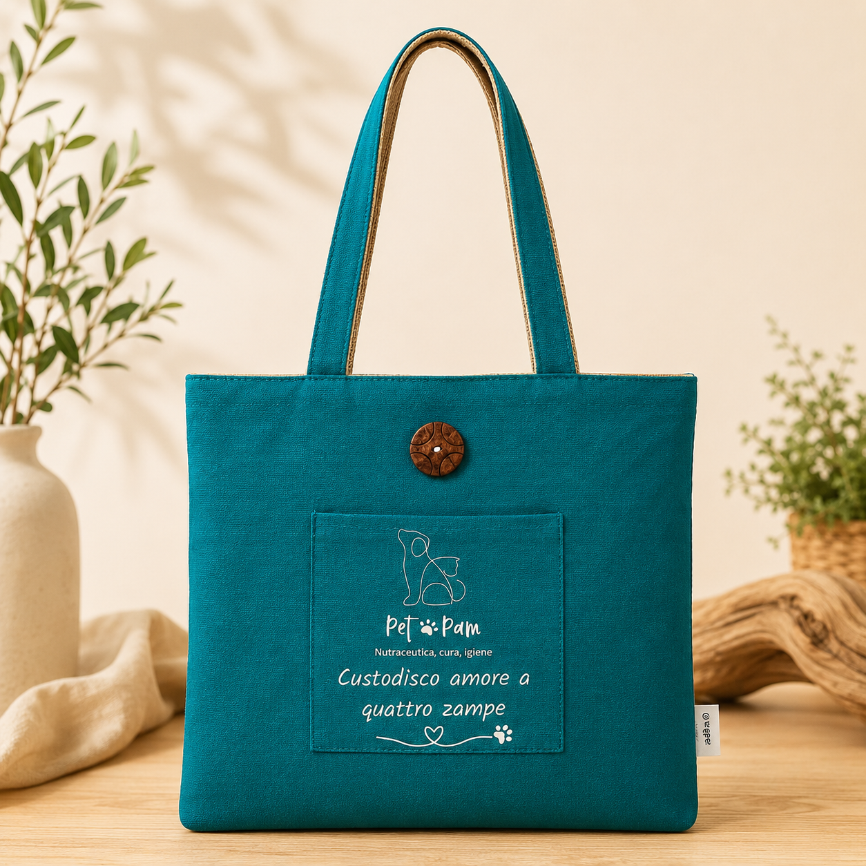 Borsa mare reversibile PetPam