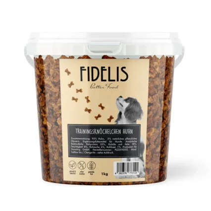 Snack da addestramento Pollo 1 kg secchiello