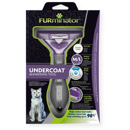 Furminator deshedder per gatti a pelo corto