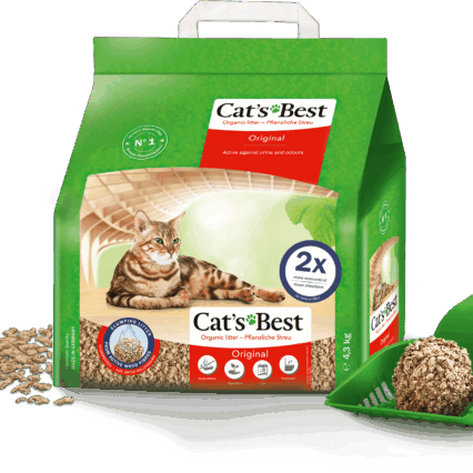 Cat's Best - Original Lettiera Agglomerante e Incapsulante 10 LT